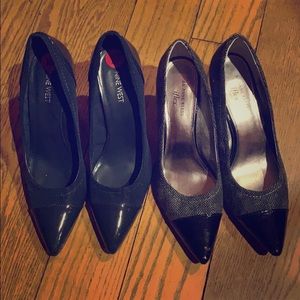 2 pair of pumps 1 Nine West 1 am Anne Klein